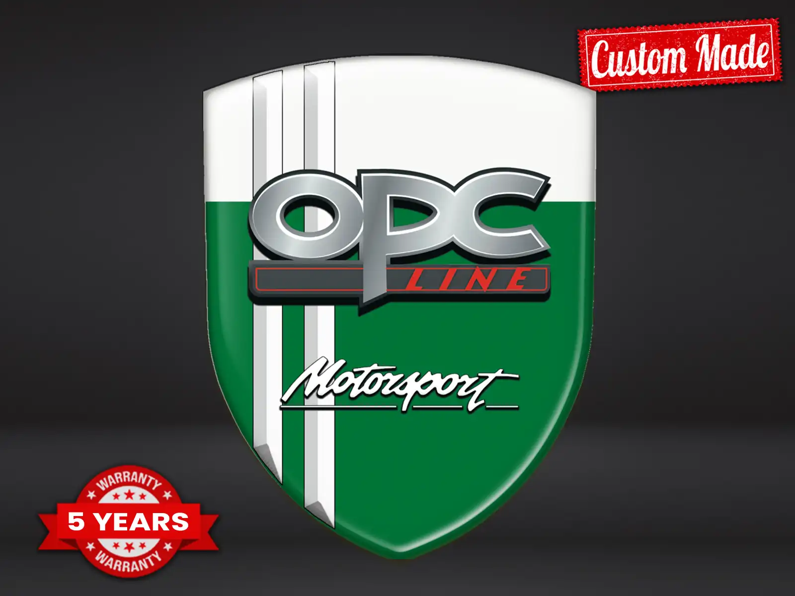 OPC Emblemas Capó Alta Calidad Profesional Personalizable